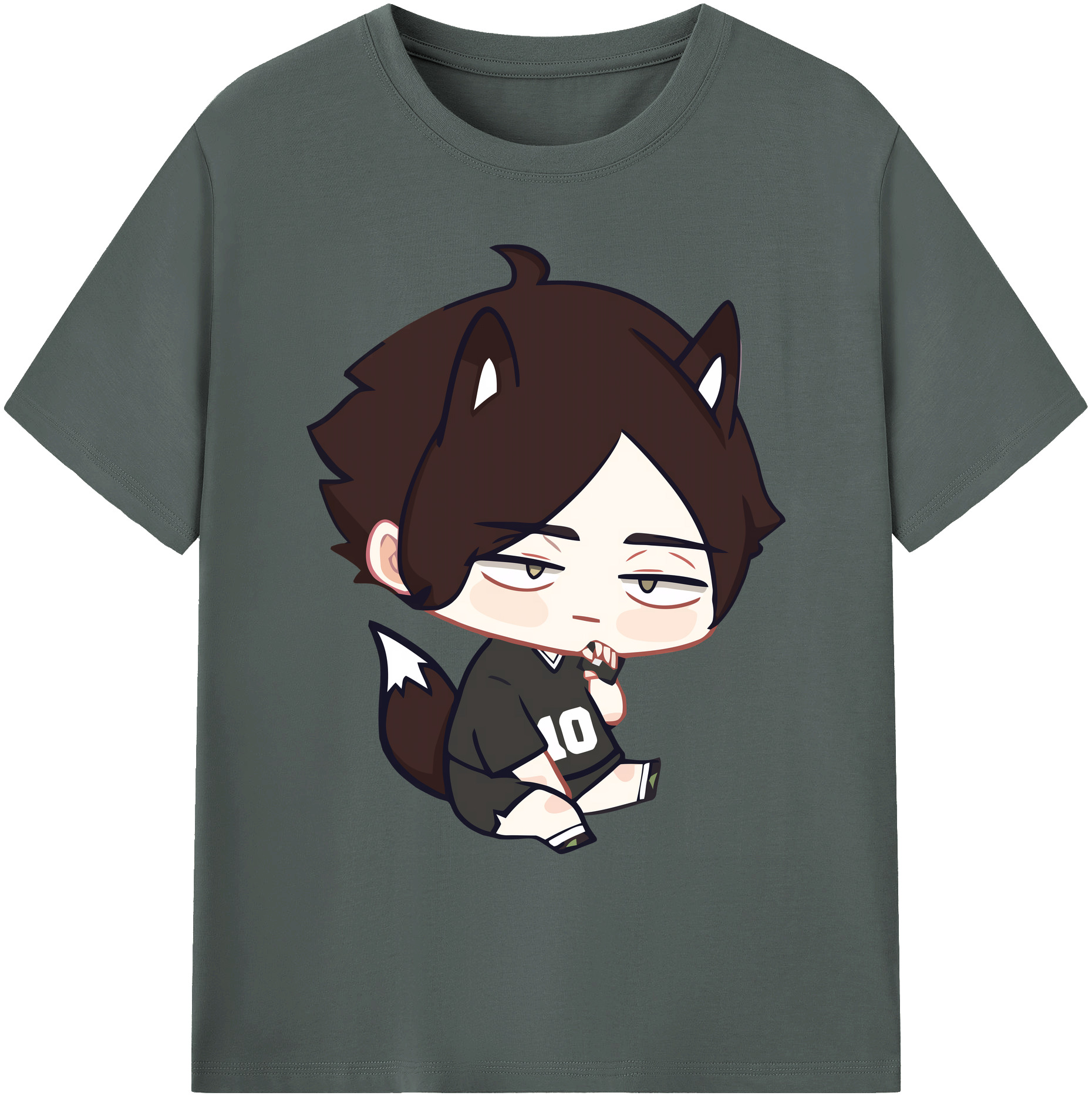 （画像用） ハイキュー!! Haikyu!! 綿100％ メンズ半袖Tシャツ｜肌触りやわらか＆通気性